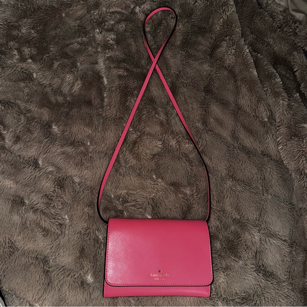 BRAND NEW KATE SPADE PURSE LEATHER GOLD HARDWARE - Picture 3 of 9